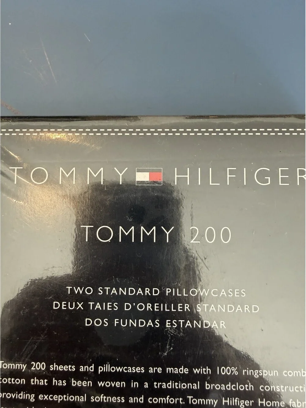 Vintage Tommy Hilfiger Tommy 200 Pink Pillowcases 100% Cotton Set Of 2 New